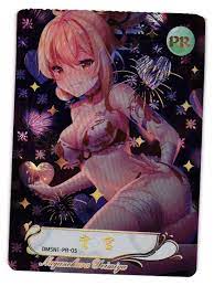 Yoimiya Genshin Impact PR Card Holo Doujin Goddess Story Anime | eBay