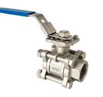 Zawór kulowy 1/4 cala pod napęd 3-częściowy INOX 301BV-N