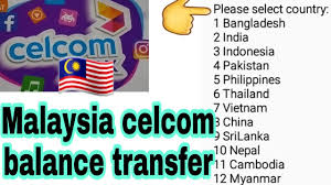 Celcom to celcom credit balance transfer the xpax offer same network credit transfer facilities with 2031 anos atrás. How To Transfer Balance Malaysia Celcom To Nepal And Other In 12 Countries Youtube