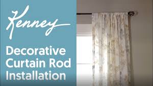 Established over 80 years ago in vancouver, bc, textile trimmings is a wholesale distributor of drapery hardware and workroom supplies serving the interior design and window coverings industries. Kenney Decorative Curtain Rod Installation Youtube