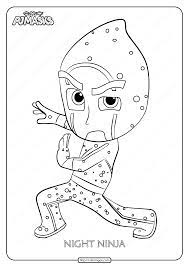 Check spelling or type a new query. Printable Pj Masks Night Ninja Pdf Coloring Pages