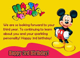 Birthday wishes for niece turning 3 3 Years Birthday Wishes Novocom Top