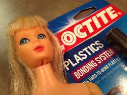 Since noise putty is similar to silly putty in its composition, you can use hand sanitizer to dissolve it. How To Repair Neck Splits And Hip Sockets Barbie Hair Vintage Barbie Repair
