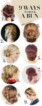 9 Ways To Rock A Bun She Uncovered Hair Styles Easy Everyday Hairstyles Work Hairstyles