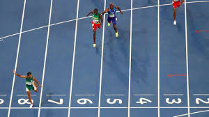 Born 15 july 1992) is a south african track and field sprinter who competes in the 200 and 400 metres. 2016 Rio Olympics Wayde Van Niekerk Of South Africa Wins Men S 400 Meter Final In World Record 43 03 Seconds