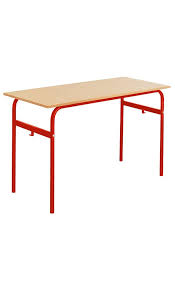Je vous propose aujourd'hui des cartes à pinces sur les tables de multiplication. Lot De 6 Tables Ecole Fixe Biplace Kidea Kidea Fr