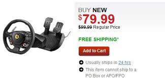 4.3 out of 5 stars 2,242. Cheap Ass Gamer Pa Twitter Thrustmaster T80 Ferrari 488 Gtb Edition Racing Wheel 79 99 Via Gamestop Free Shipping Https T Co Oikebyng50