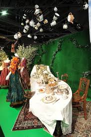 Mad Hatter S Tea Party Scene Alice In Wonderland Room Alice In Wonderland Tea Party Alice In Wonderland
