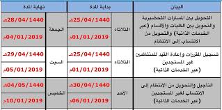 القبول والتسجيل في كلية الشريعة بالأحساء On Twitter تنبيه مواعيد طلب التحويل وإعادة القيد والتأجيل وتسجيل المقررات للفصل الدراسي الثاني عبر الخدمات الذاتية