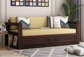 With chaise longue or meridienne for a third. Sofa Cum Bed Upto 70 Off Buy Sofa Beds Online In India Woodenstreet