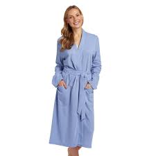 Robe De Chambre En Coton Taille 38 40 42 44 46 48 50 52 Robe De Chambre Robe Jeans Bleu
