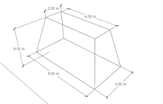 ปริมาตรของปริซึมที่ถูกตัดทอน : r/askmath
