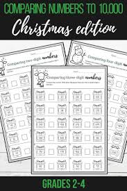 Develop Your Students Understanding Of Place Value With These Engaging Christmas Worksheets Students Holiday Math Activities Teaching Math Second Grade Math