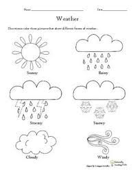 Weather Coloring Worksheet Free Color Worksheets Worksheets Free Worksheets