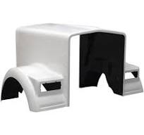 Kenworth W900B Hood Fiberglass By Jones Performance Replaces K146-1092,  K146-1254, K146-9571