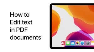 Era modern saat ini, proses edit file pdf dapat dilakukan secara offline atau online cara paling mudah mengedit file pdf secara offline adalah mencetak dokumen tersebut dan mengisinya secara manual. Edit Pdf On Iphone How To Edit Pdf On Ipad And Iphone