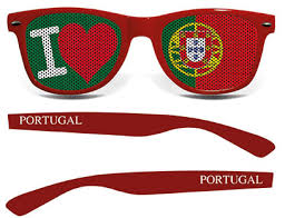 Os prémios são símbolos portugueses. Portugal Brille I Love R Portugal Wm Fanbrillen Printskins