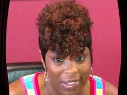 A short weave can be an excellent alternative to trying out a new short hair style without altering your natural hair! Curly Mohawk Quick Weave Youtube