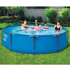 Piscina Redonda Bestway 56408 Piscinas Piscina Redonda Piscinas De Nivel Del Suelo