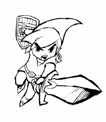 Legend Of Zelda Coloring Page Google Search