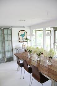 Amy David Butler S Creative Textile Lab Of A Home House Tour Butler House Rustic Dining Room Home