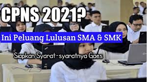 Sebab, anda tetap bisa mengikutinya dengan bermodal ijazah. Formasi Cpns 2021 Lulusan Sma Smk Youtube