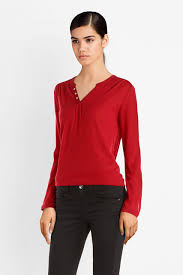 Vous avez le droit de changer d'avis profiter des retours offerts Katmai Tee Shirt Manches Longues 54ka2ts500 Rouge Femme Des Marques Et Vous