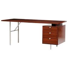 Choose from 21 authentic george nelson desks for sale on 1stdibs. Mid Century Rectangular Wood Desk By George Nelson For Herman Miller 1950s For Sale At Pamono