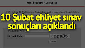 Sosyal güvenlik kurumu denetmen yardımcılığı 11. 2018 In Ilk Ehliyet Sinavi Sonuclari Aciklandi 10 Subat Ehliyet Sinavi Meb Gov Tr Sonuc Sorgulama Ekrani Son Dakika Haberleri