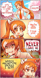 Is Crunchyroll Hime A Yandere Or Tsundere Or Deredere Anime Funny Crunchyroll Anime Jokes