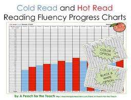 Cold Read And Hot Read Reading Fluency Chart Reading