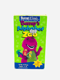 Looking for a book to introduce phonics to your toddler? Barney S Alphabet Zoo Sing Along Vhs Tape Barney The Etsy Hong Kong