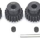 48P 19T 20T 21T 22T 23T Pinion Gear with Screw Driver for 3.175mm Shaft  1/10 RC Brushless Brush Motor by MakerDoIt