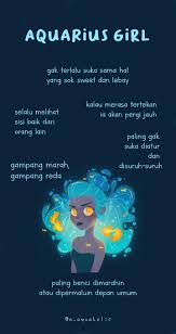 Aquarius Girl Di 2020 Fakta Zodiak Kutipan Zodiak Buku Remaja