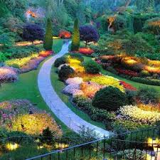 Summer Garden Butchart Gardens Beautiful Gardens Buchart Gardens