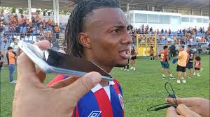 Edgar Medrano, delantero de CD FAS de El Salvador