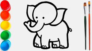 Crayon atau pensil warna adalah pilihan tepat untuk mewarnai gambar bunga. Mewarnai Gambar Gajah