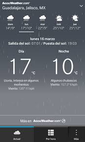 We provide version 1.0, the latest version that has you can choose the clima en guadalajara apk version that suits your phone, tablet, tv. Karina Herrera On Twitter Hoy En Guadalajara Tenemos Clima Londinense Y Mi Cel Dice Que Tambien Lunes Y Martes Saquenlosparaguas Jaja Http T Co Napahfyehi