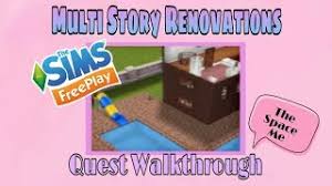 Can you build a second floor in sims freeplay? The Sims Freeplay Multi Story Renovations Quest Walkthrough Youtube