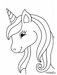 Check out the unicorn zentangle, mandala unicorn, unicornio and the unique unicorn head for examples of challenging and beautiful coloring pages for adults. Unicorn Coloring Pages 50 Printable Sheets Easy Peasy And Fun