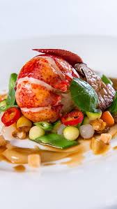 Homard Sur Lit De Legumes Lobster Vegetables Recettes De Cuisine Cuisine Gastronomique Gastronomie
