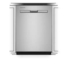 There is, however, a slight difference among some makes, so always measure your open space carefully and check it with the stated dimensions of your new dishwasher. Standard Dishwasher Opening Dimensions Maytag