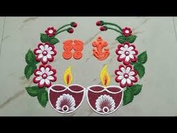 Pin By Ritika Jain On Rangoli Designs Diwali In 2020 Colorful Rangoli Designs Diwali Rangoli Rangoli Designs Diwali