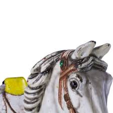 It's main feature is a kelpie which is a scottish water faerie that, according to folklore, sometimes takes the form of a young horse. Antique Carousel Horse For Sale At Pamono