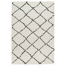 mint rugs hoogpolig vloerkleed allure stripe creme zwart vloerkleed zwart tapijt kleurrijke tapijten