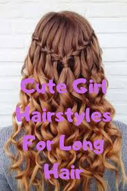 Cute Girl Hairstyle For Long Hair In 2020 Old Hairstyles Hair Styles Easy Hairstyles For Medium Hair
