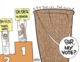 Record voting turnout in Bengal and TN. #BengalPolls2026 #SIR