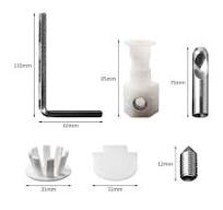 Wall Hung Toilets Fixing Screws Fittings Fixing Bolts Fixing Kits Mounting