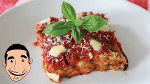 In another bowl, combine breadcrumbs, 3/4 cup parmesan, oregano, and basil; Eggplant Parmigiana Melanzane Alla Parmigiana Youtube