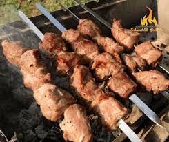 Schaschlik Klassisch Mariniert Russische Schaschlikspiesse Rezept Schaschlik Rezept Schaschlik Russische Gerichte